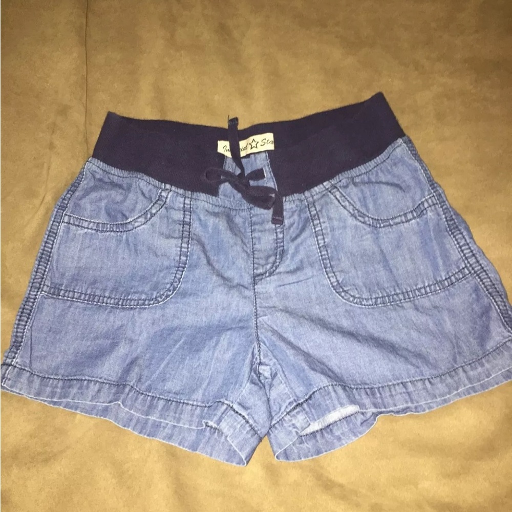 Excellent Condition Girls Imperial Star Denim shorts size 12